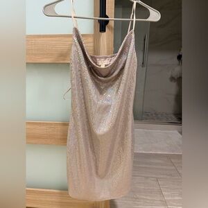 Glittering Sleeveless Dress